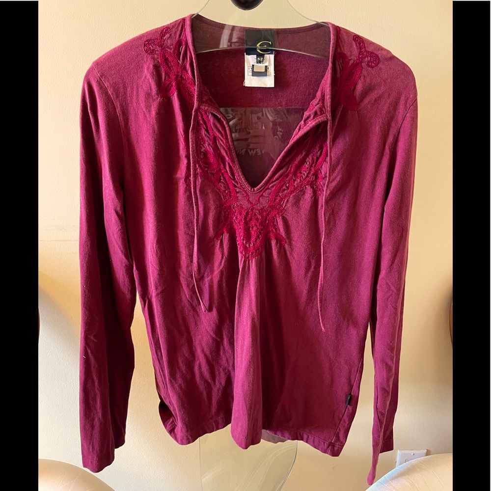 Men shirt long sleeves 100% guarantees authentic Just Cavalli made in Italy